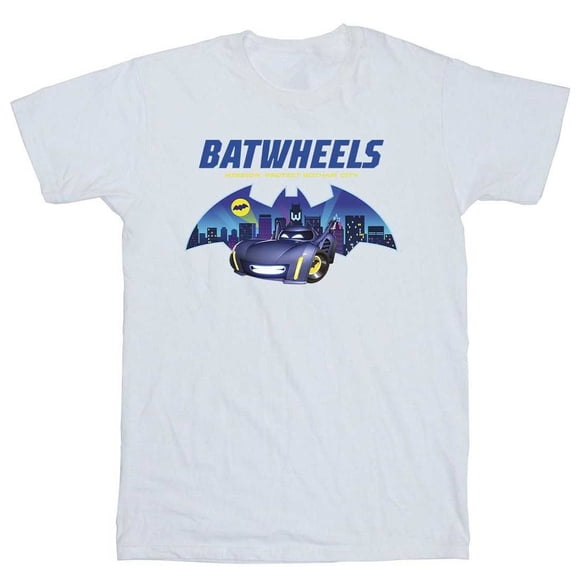 Batwheels T-Shirt en Coton pour Garçons Protect Gotham