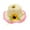 Pink, variant on snilers Toddler Girls Sun Hat Wide Brim Bucket Hat Large Brim Flower Beach Hat Cute Vacation Summer Hat Size 3-7 Years
