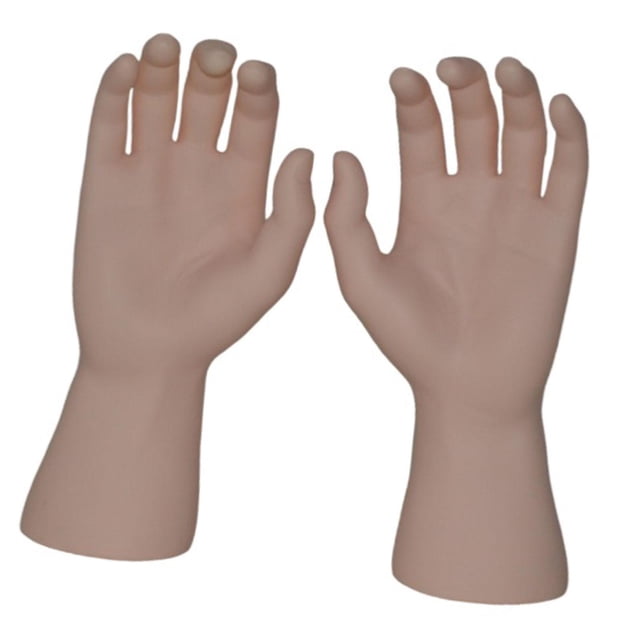 Bunblic Male Hand Models Lifelike Unique Adult Store Photography Men Hand Mannequins Skin Color