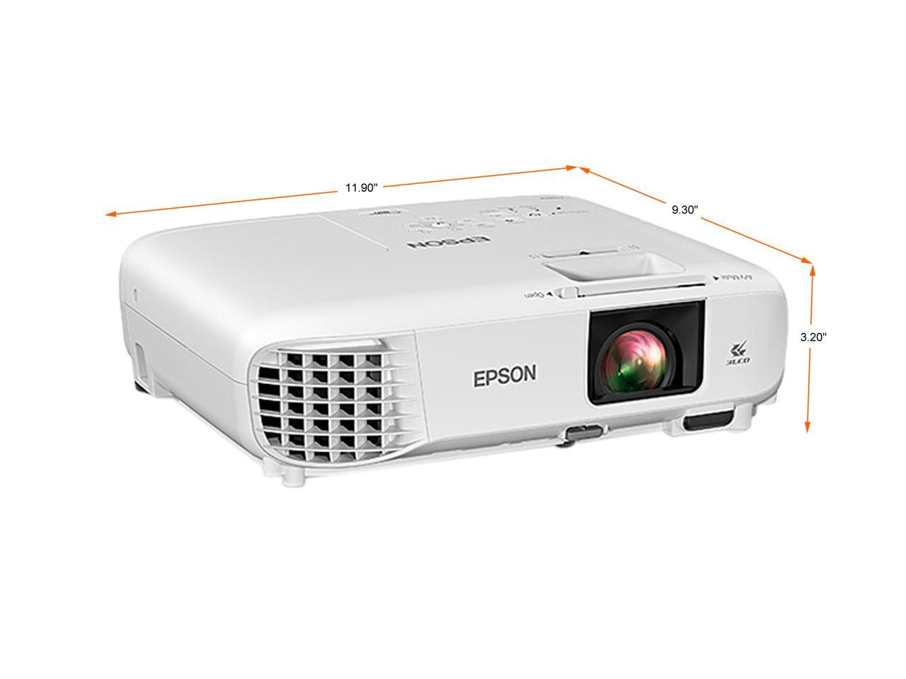 Epson Home Cinema 880 3LCD 1080p Projector, Built-in Speaker, 16,000:1 Contrast Ratio, HDMI - image 3 of 5