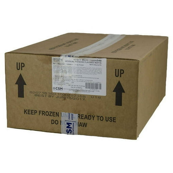 Multifoods Best Brands Pistachio Muffin Batter, 6.25 Ounce 75 per case.