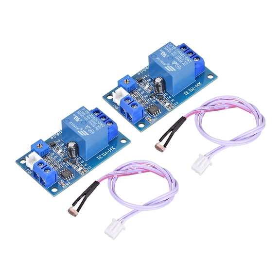 Photosensitive Sensor Module Light Intensity Detection With Wire DC 12V, 2pcs