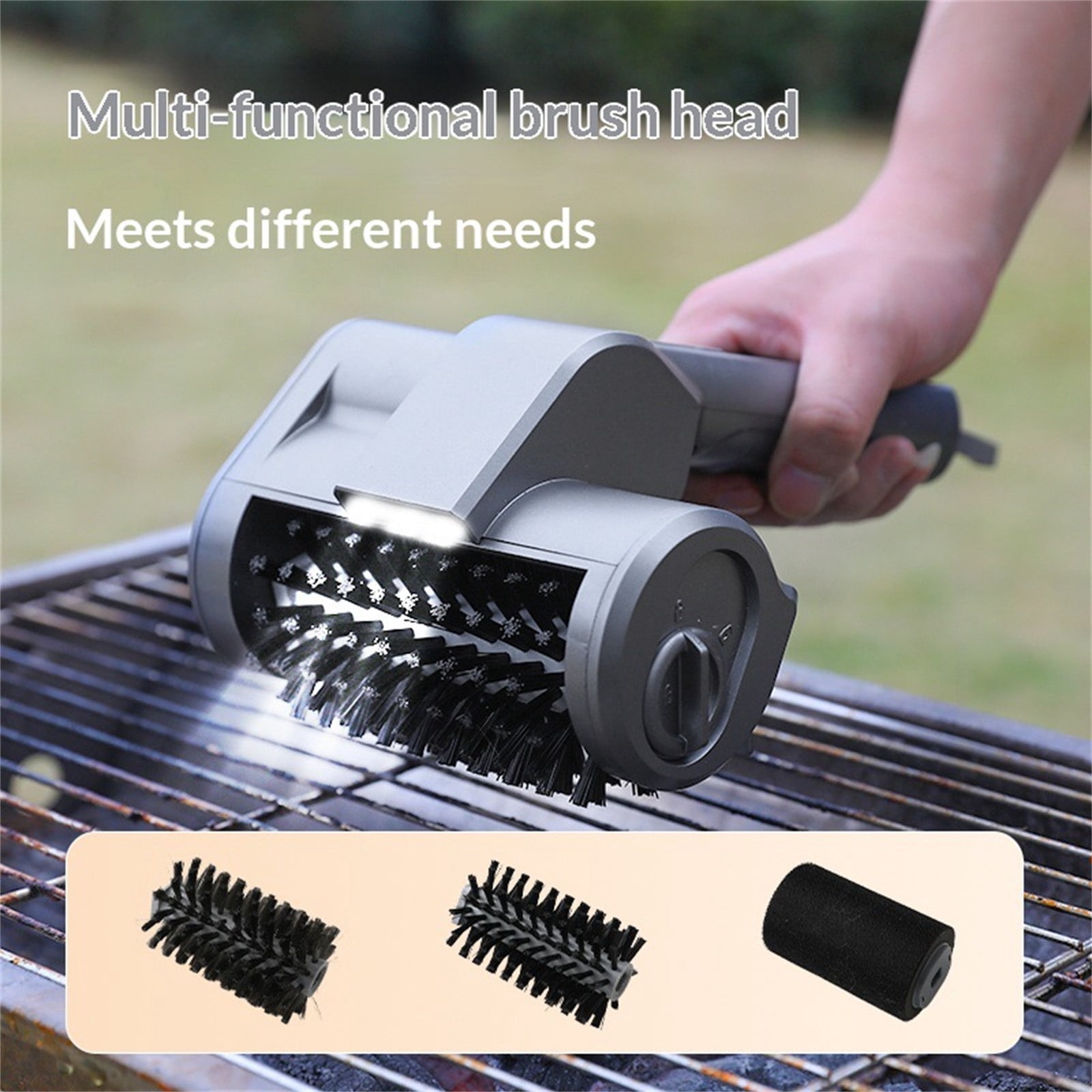 VBODN Grill Utensils, BBQ Cleaner Accessories, Stainless Steel BBQ Grill Accessories, Grilling Gifts, Outdoor Barbecue Utensils Gifts for Men Dad