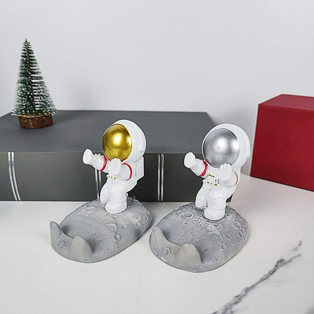 Escultura de Resina Baoblaze Decoración Creativa para el Hogar Figuras de Astronauta