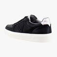 thumbnail image 3 of Vionic Kimmie Court Women's Fashion Sneakers Black & Silver Leather Size 10 W, 3 of 8