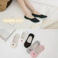 thumbnail image 2 of 5 pairs No Show Socks for Womens Size 6-9, Ultra Low Cut Liner Silk Breathable Socks Ice Feeling socks, Nonslip Liner Invisible Hidden Thin Socks, 2 of 8