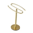 thumbnail image 2 of Hand Towel Stand Watch Holder Free Standing for Vanity Countertop Accessory Golden, 2 of 8