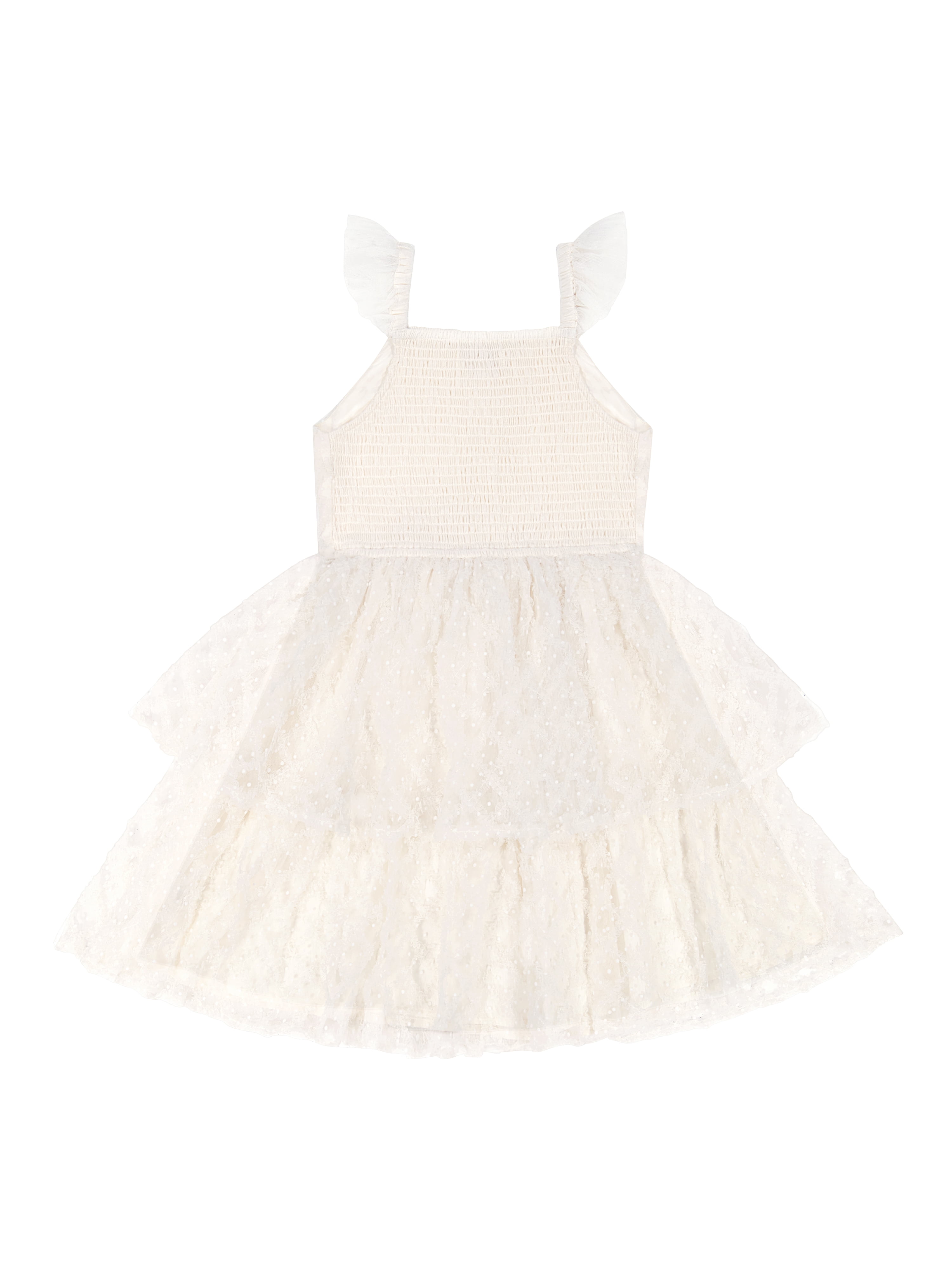 Kensie Girl Sleeveless Soutache Soft Mesh Dress, Sizes 4-16