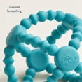 thumbnail image 2 of Itzy Ritzy Bitzy Ball Jouet de dentition en silicone pour nourrissons, anneau de dentition pour bébé, 0 mois et plus, 2 of 4