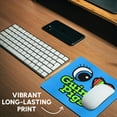 thumbnail image 6 of 3dRose, Bright Eye Heart I Love Guinea Pigs, MousePad, 6 of 7