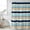 Navy blue, khaki, turquoise, variant on Blue Khaki Striped Shower Curtain, Waterproof Shower Curtains for Bathroom, Farmhouse Stripes Modern Abstract Art Washable Fabric Bathtub Curtain Set Bath Decor with 12 Hooks Standard 72"x72"