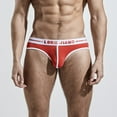 thumbnail image 2 of Sngxgn Breathable Men's Underwear Comfortsoft Boxer Briefs(Red,XL), 2 of 5