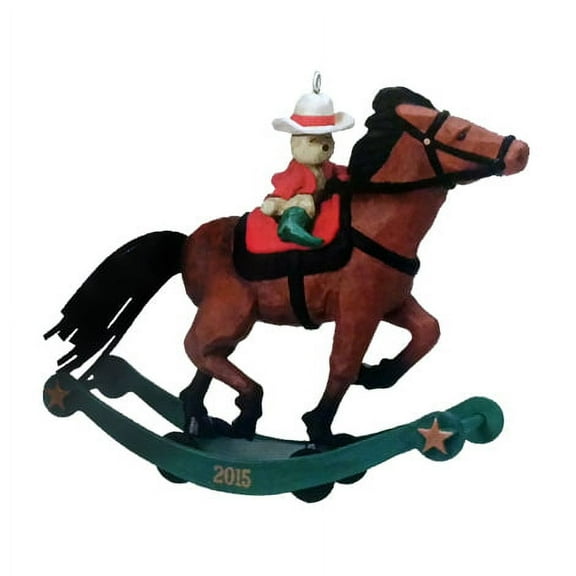 Hallmark Ornament 2015 Pony For Christmas REPAINT - LTD Quanity