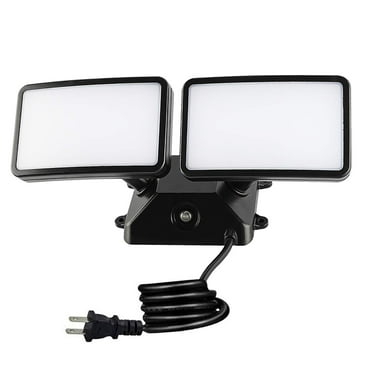 Dusk to Dawn Security Lght, 18W Plug-in Flood Light - Outdoor Lighting for Garage, Porch, Yard - Waterproof & Energy-Saving - Long Lifespan -|Lights for garage, porch, yard - Dusk-to-Dawn Security Li