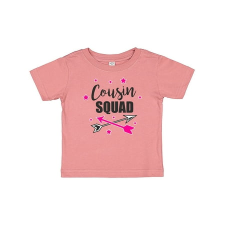 

Inktastic Cousin Squad with Arrows and Stars Gift Baby Girl T-Shirt
