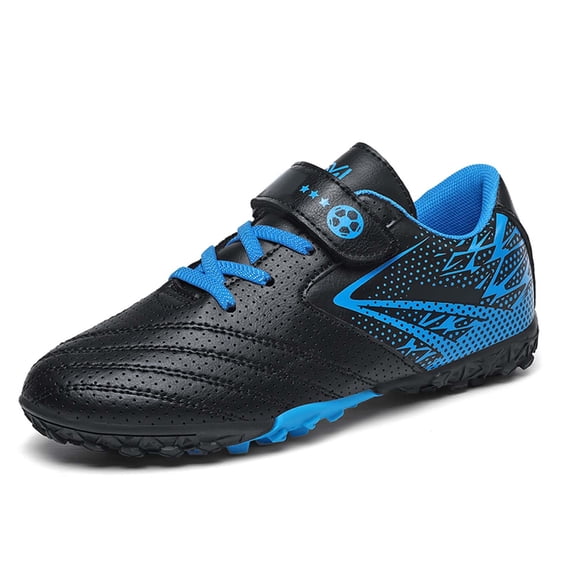 WAYUTE Boys Sneakers Cleats Low Top with Detachable Studs for Kids Youth Training Footbal Walking Shoes Casual Outdoor