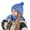 Blue, variant on Scarf for Women Fashion Accessories Children Hat Scarf And Glove Set Fashionable Outdoor Baby Warm Three Piece Set