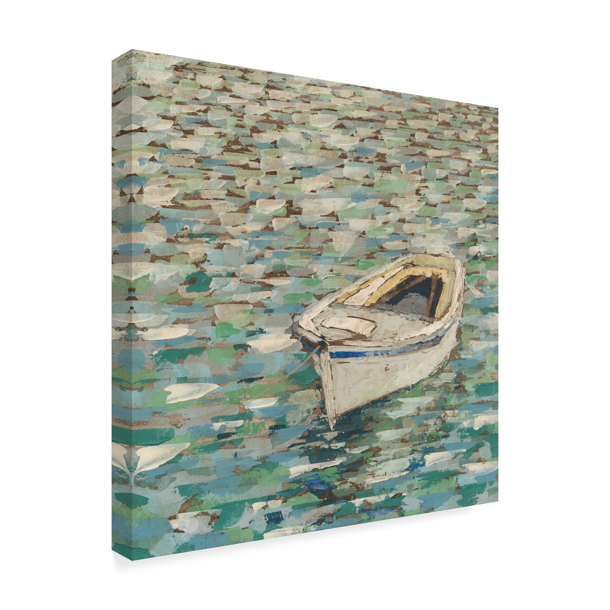 Trademark Fine Art 'On the Pond II' Canvas Art by Megan Meagher