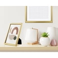 thumbnail image 7 of LaVie Home 4x6 Picture Frames (2 Pack, Gold) Simple Designed High Definition Glass for Wall Mount & Table Top Display, 7 of 7