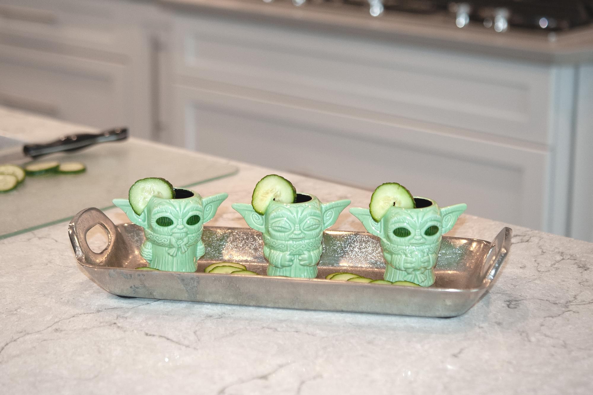 Geeki Tikis Star Wars Mandalorian The Child Mini Muglets | Set of 3 | 2.5 Ounces