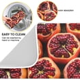 thumbnail image 2 of SKYSONIC Red Pomegranate -Dish Drying Mat 16''X18'' for Kitchen, 2 of 7