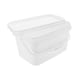thumbnail image 4 of Cubo de pintura Cubo de pintura rectangular Práctico con tapa Blanco Mezcla de pintura conveniente 5 LA, 4 of 9