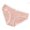 Red, variant on hoksml Ribbed Lace Panties for Women - Comfortable Briefs with Bow Detail, Everyday Underwear