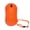 Orange, variant on Inflatable Swim Buoy Air Bag Device Pool Buoy Tow Float Bag Swimming Open Water
