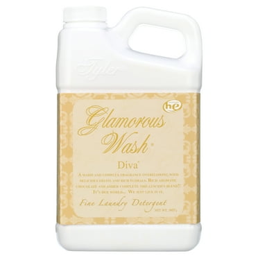 Tyler Candle Diva Glamorous Wash Liquid Laundry Detergent, 12 Loads, 32 fl oz
