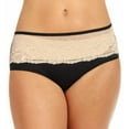 thumbnail image 3 of Bali One Smooth U Comfort Indulgence Satin with Lace Hipster, 3 of 4