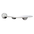 thumbnail image 4 of Creative Co-Op Stoneware Tray with Ball and Reactive Glaze, Cream, 4 of 5