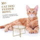 thumbnail image 3 of 1 piece elevated dog bowl and cat bowl with slanted food intake, durable base for comfortable feeding for pets to avoid, 3 of 5