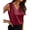 13#g Wine, variant on Satin Tank Tops for Women Loose Fit Sleeveless V Neck Cami Camisole Dress Blouses Business Shirts Formal Top Coffee 2XL