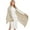 Beige, variant on Soft Pashmina Shawl Wrap for Evening Dress Women's Silk Scarf Wedding Party Lightweight Scarf