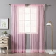 thumbnail image 1 of Best Home Fashion Sheer Lace Dot Curtains, 1 of 6