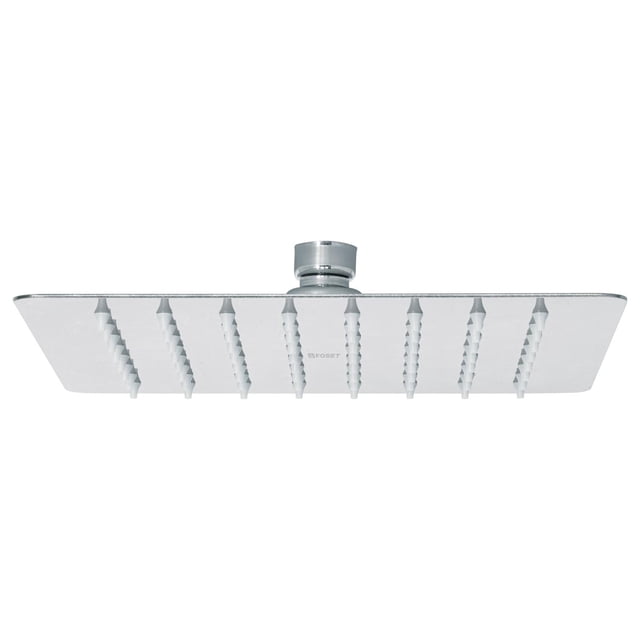 Regadera Cuadrada 8' Foset Acero Inoxidable Sin Brazo Cromo R-415S