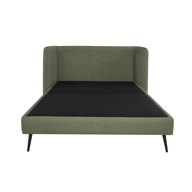 Cama Matrimonial Sonatta Verde Olivo Kessa Muebles