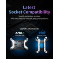 thumbnail image 3 of Refrigerador Líquido AIO Minorsonic 360mm para CPU, Bajo Ruido, Compatible con AMD e Intel, 3 of 8