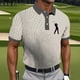 thumbnail image 1 of Blusa y camisa de manga corta con cuello vuelto para hombre, blusa informal con botones y estampado geométrico, blusa de manga corta con cuello vuelto para hombre, 1 of 5