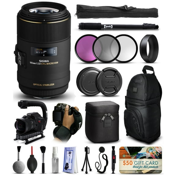 Sigma 105mm F2.8 EX DG OS HSM Macro Kits