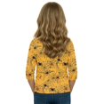 thumbnail image 3 of YOUYEDIAN Halloween 3/4 Sleeve Shirt for Kids Toddler Girls Casual Fun Graphic Crew Neck Top, 3 of 3