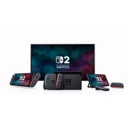 Nintendo Switch 2 Console with Mario Kart World, Donkey Kong Bananza and Joy Con 2 Wheel Bundle