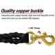 thumbnail image 3 of Leather Dog Leash 8ft, Heavy Duty Dog Leash, Strong and Sturdy Leather Braided Dog Leash, Soft and Comfortable Leather Leash for Medium Large Do, 3 of 5