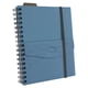 thumbnail image 2 of Cuaderno A5 con liga, Oxford, color gris, 70 hojas rayadas., 2 of 3