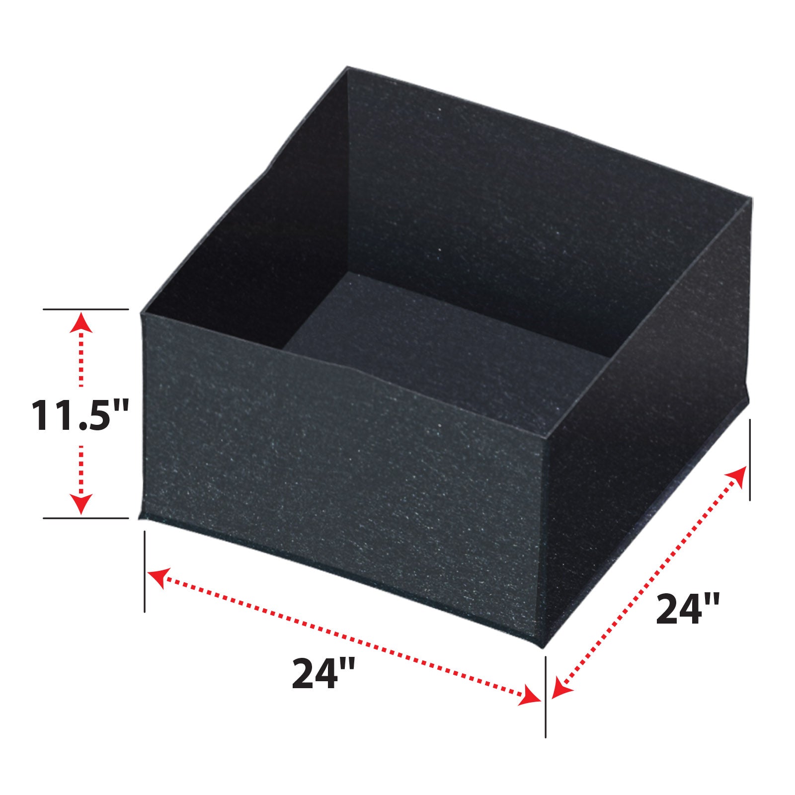 Rectangle Planter Box Fabric Raised Garden Bed Herb Flower Vegetable Plants Bed(24"x 24")