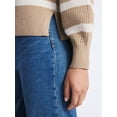 thumbnail image 6 of Free Assembly Women's and Women's Plus Half Zip Sweater with Long Sleeves, Midweight, Sizes XS-4X, 6 of 7