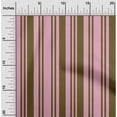 thumbnail image 1 of oneOone Cotton Flex Fabric Bayadere Stripe Decor Fabric Printed BTY 40 Inch Wide, 1 of 4