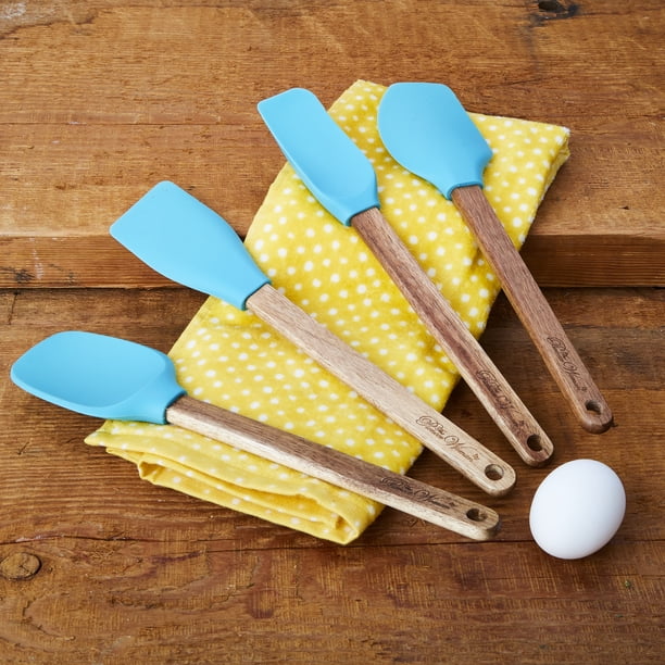 The Pioneer Woman 4 Piece Silicone Spatula Set Walmart Com Walmart Com