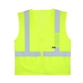 thumbnail image 4 of Hyper Tough ANSI Class 2 High Visibility Safety Vest, One Size Fits Most, 1 Vest, 4 of 9