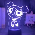 thumbnail image 1 of Luz nocturna LED 3D Powerpuff Girls Burbujas que cambian de color, 1 of 1